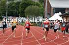 Decathlon 100 metres, 2024 EAP International Combined events, Hewcham, Northumberland.  Photo: David T. Hewitson/Sports for All Pics